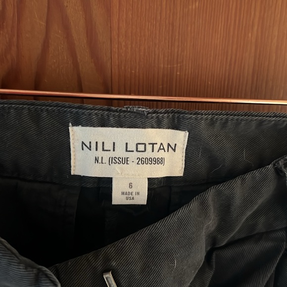 Nili Lotan cotton Dillon pants, size 6 - Picture 4 of 4